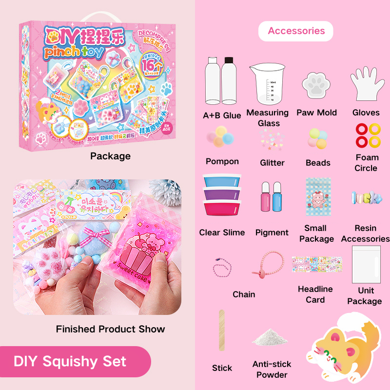 DIY Squishy Gel Luxury Set